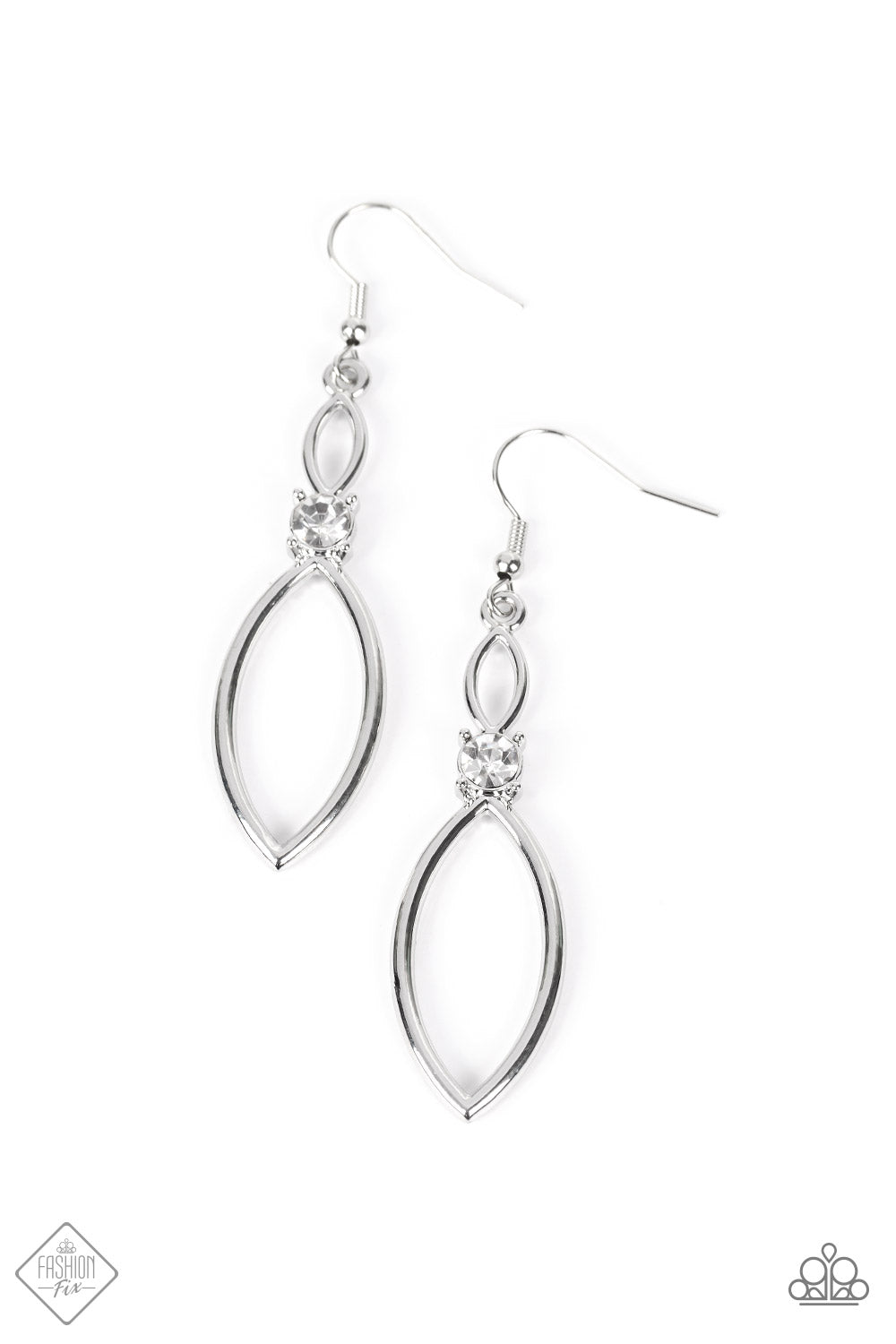 Plucked Petals - White Earring