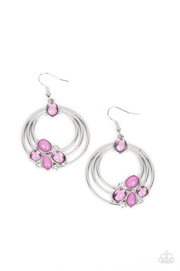 Dreamy Dewdrops - Purple Earring