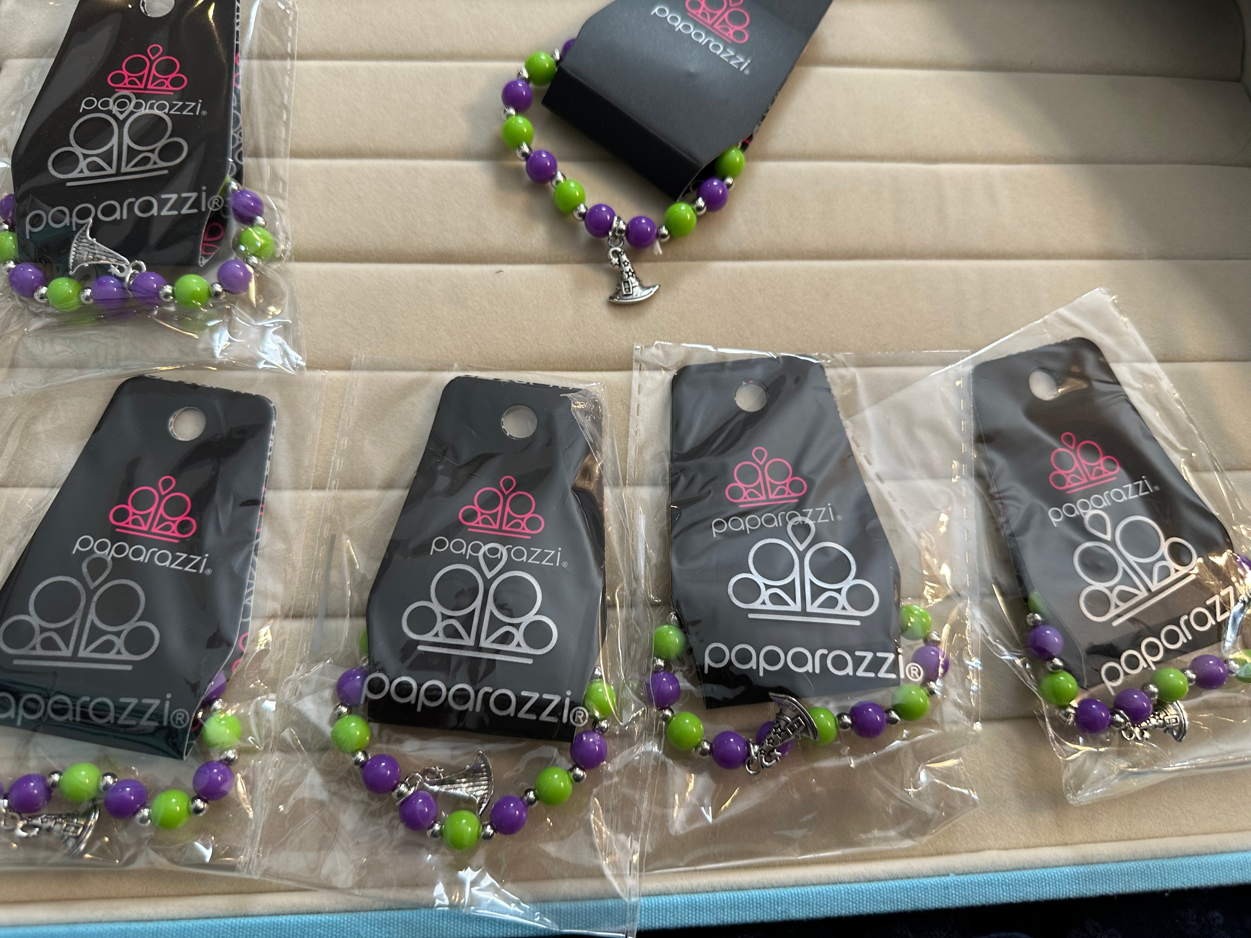 Starlet Shimmer - Witch's Hat Bracelets - set of 5